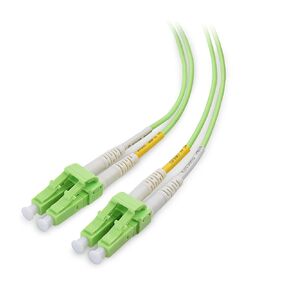 Cable Matters 40Gb 100Gb OFNP Plenum Rated Multimode Duplex 50/125 OM5 Fiber Cable (Fiber Optic Cable, LC to LC Fiber Patch Cable) 2m