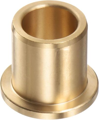 2 قطعة كم محمل شفة 16 مللي متر تتحمل 22 مللي متر OD 25 مللي متر طول 3 مللي متر سمك الشفة البرونزية جلبة البطانات ذاتية التشحيم كم للمعدات الصناعية in Kuwait