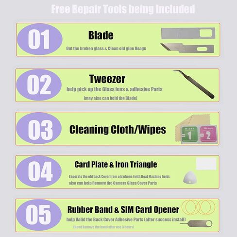 (حزمة من قطعتين) غطاء زجاجي للكاميرا الخلفية Moto g Pure مجموعة عدسات حماية بديلة لموتورولا Moto g Pure XT2163 XT2163DL XT2163-4 6.5 بوصة in Kuwait