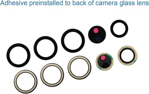 5pcs OEM Original Back Rear Camera Glass Lens Replacement for Samsung Galaxy S22 Ultra 6.8 inch with Adhesive Preinstalled and Repair Tools Kit Set Included (5pcs Camera Glass Lens Total) in Kuwait