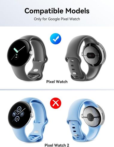 LVFAN Portable Charger for Google Pixel Watch, 1400mAh Power Bank Charging Cable Replacement Accessories, Travel Car Magnetic Wireless Charger Stand for Google Pixel Watch in Kuwait