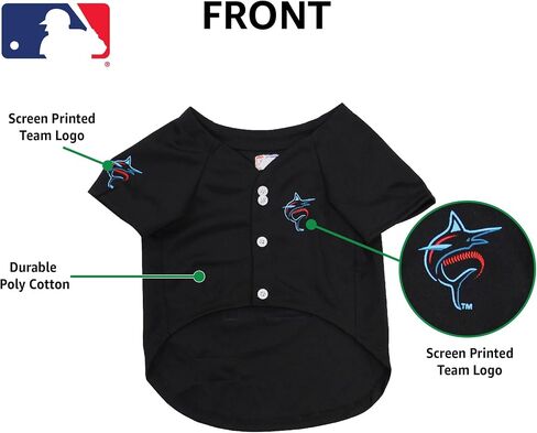Pets First MLB Pittsburgh Pirates Dog Jersey, Medium. - Pro Team Color Baseball Outfit in Saudi Arabia