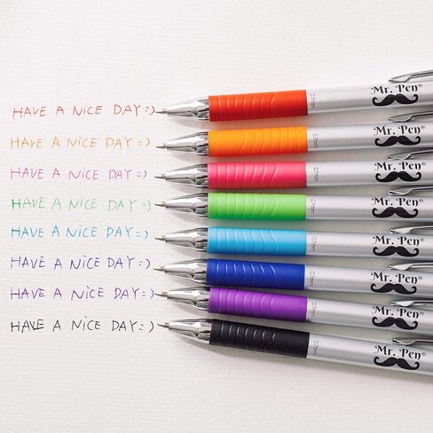 Mr. Pen- Bible Pens, 8 Pack, Assorted Color Pens, Bible Pens No Bleed Through, Bible Journaling Pens, No Bleed Pens, Bible Journaling Supplies, Non-Bleed Fine Point Pens, Colorful Bible Pen in Saudi Arabia