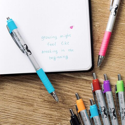 Mr. Pen- Bible Pens, 8 Pack, Assorted Color Pens, Bible Pens No Bleed Through, Bible Journaling Pens, No Bleed Pens, Bible Journaling Supplies, Non-Bleed Fine Point Pens, Colorful Bible Pen in Saudi Arabia