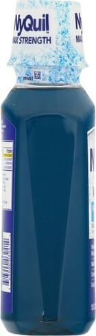 Vicks NyQuil شديد مع السعال الليلي VapoCOOL، سائل تخفيف البرد والأنفلونزا، التوت، 12 أونصة سائلة in Kuwait