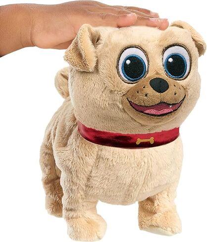 Disney Junior Puppy Dog Pals Adventure Pals Plushie Walking and Barking Bingo, Officially Licensed Kids Toys for Ages 3 Up by Just Play in Saudi Arabia