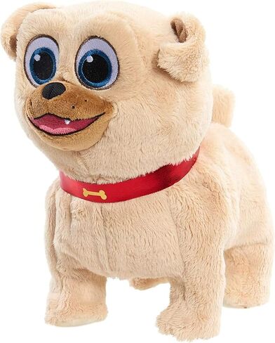Disney Junior Puppy Dog Pals Adventure Pals Plushie Walking and Barking Bingo, Officially Licensed Kids Toys for Ages 3 Up by Just Play in Saudi Arabia