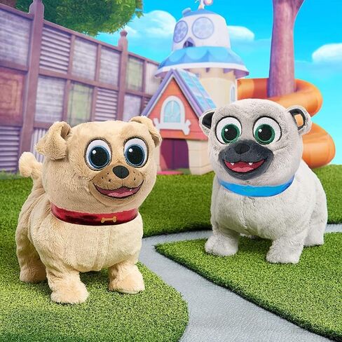 Disney Junior Puppy Dog Pals Adventure Pals Plushie Walking and Barking Bingo, Officially Licensed Kids Toys for Ages 3 Up by Just Play in Saudi Arabia