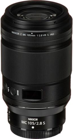 عدسة Nikon NIKKOR Z MC مقاس 105 مم f/2.8 VR S عدسة ماكرو احترافية Z + حقيبة عدسة + طقم تنظيف + محفظة بطاقة ذاكرة + بطاقة ذاكرة فائقة سعة 64 جيجابايت + برنامج تحرير الصور + غطاء عدسة + المزيد (متجددة) in Saudi Arabia