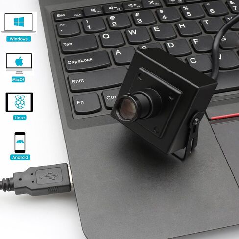 SVPRO 12MP USB Camera Module 4K 30fps Narrow Field of View Industrial Camera 1080P 120fps High Speed Camera with M12 Lens,UVC Computer Camera Lightburn Laser Camera for Linux,Windows,Android,Mac OS in Saudi Arabia