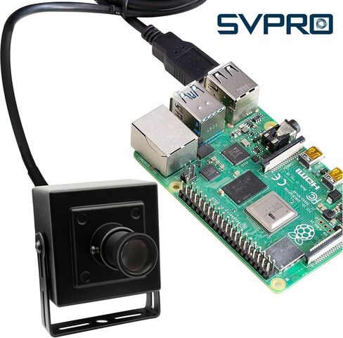 SVPRO 12MP USB Camera Module 4K 30fps Narrow Field of View Industrial Camera 1080P 120fps High Speed Camera with M12 Lens,UVC Computer Camera Lightburn Laser Camera for Linux,Windows,Android,Mac OS in Saudi Arabia