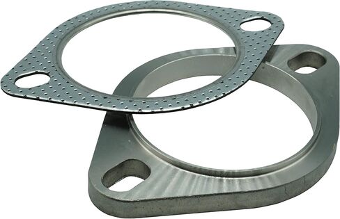 SHINTONES 2 Inch 2-Bolt Exhaust Flange Connection Kit,Flange and Gasket for Exhaust Turbo Downpipe Catback Headers Stainless Steel 51.8mm in Saudi Arabia