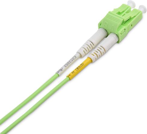 Cable Matters 40Gb 100Gb OFNP Plenum Rated Multimode Duplex 50/125 OM5 Fiber Cable (Fiber Optic Cable, LC to LC Fiber Patch Cable) 2m in Saudi Arabia