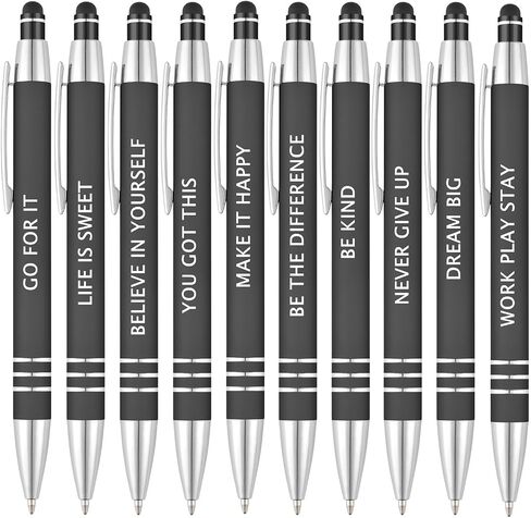 Office Pens/Set of 5 Funny Ballpoint Pens - Vibrant Color With Fun Novelty Pens,office stationary, gag gift, funny gift in Saudi Arabia