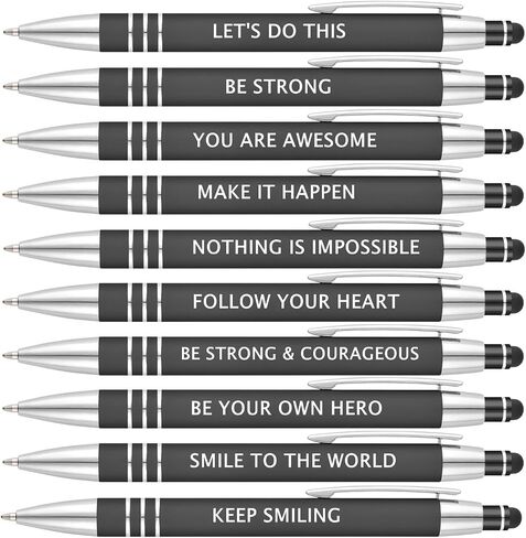 Office Pens/Set of 5 Funny Ballpoint Pens - Vibrant Color With Fun Novelty Pens,office stationary, gag gift, funny gift in Saudi Arabia