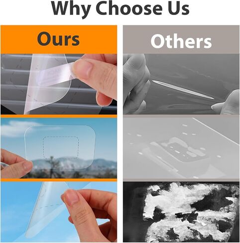 6Pcs Windshield Dashcam Stickers Adhesive Dashcam Windshield Sticker Sturdy Electrostatic Stickers Easily Prevent Scratching & Falling for Dash Cam Sticker Shield for Mounting Phone Projection Screen in Saudi Arabia