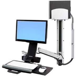 Ergotron StyleView Multi Component Mount for Flat Panel Display, Keyboard, CPU 45-273-026