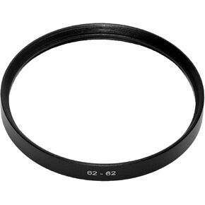 62-62 mm 62mm 62 mm Female to Female Double Dual Inner Thread Coupling Ring Adapter for Lens Filter