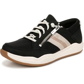 Ryka Womens Carefree Zip Slip On Sneaker
