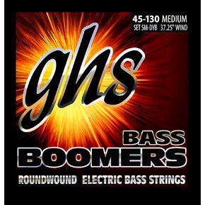 GHS Strings 5L-DYB Electric Bass Boomer String Sets Nickel Plated Guitar Strings, Light