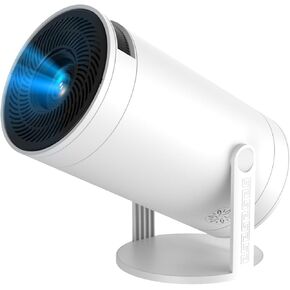 Weelikeit 1080P FHD Projector with Wi-Fi 6 and Bluetooth, Android 11, 8000 Lumens, 270° Rotatable, Home and Outdoor Movie Projector