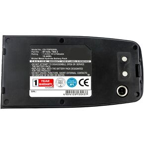 Replacement Battery for TOPCON CTS-3000, GPT-1000, GPT-1003 Part NO 51730, BT-52Q, BT-52QA