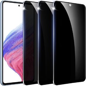 【2+1 Packs】 Designed for Samsung Galaxy Note 20 Privacy Screen Protector【Support Fingerprint Unlock】 9H Tempered Glass,Anti-Spy Film Compatible for Samsung Note20 5G