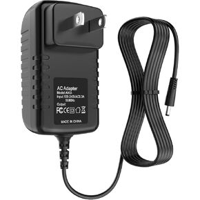 9V AC/DC Adapter Charger for Zoom AD-16A/D AD-0006E AD-0006G, for Zoom Guitar Pedals G1 G1X G1N G1XN G1on G1Xon G2Nu G2.1Nu G3 G3X G5 Power Supply Charger
