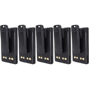5 Pack Replacement VX-261 Battery for FNB-V133Li EVX-531 VX-264 VX-260 EVX-530 EVX-534 EVX-539 VX-456 VX-451 VX-454 VX-459 EVX-231 EVX-261 FNB-V134Li FNB-V138Li Walkie Talkie