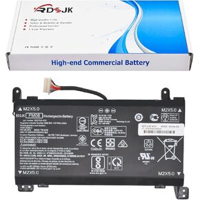 FM08 Laptop Battery for HP Omen 17-AN008CA 17-AN013TX 17-AN014TX 17-AN014NG 17-AN020CA 17-AN030CA 17-AN124CL HSTNN-LB8B 922752-421 922753-421 922976-855 922977-855 16-Pin Connector 14.4V 86Wh/5973mAh