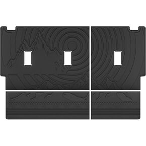 3W Floor Mats Fit for Ford Bronco Sport 2021 2022 2023 2024 All Weather TPE Car Accessories Custom Fit Full Set Ford Bronco Sport Car Mats, Only Fit for Sport