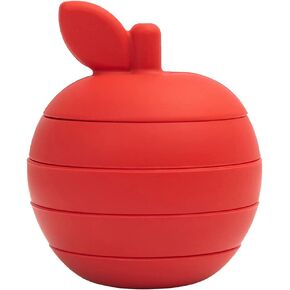 Apple Stacking Toy | Teacher and Student Gift | Back to School | Teacher Gift| Building Puzzle Toy | Stacker Bath Toy for Babies - Montessori Toys for Babies