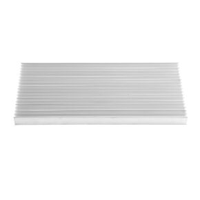 Aluminum Heat Sink 300 * 140 * 20MM for High Power LED Light with Good Thermal Conductivity, Light Weight, Reduce Overheating, Designed for Households, Suitable for Fish Tanks