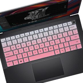 Keyboard Cover for Dell Precision 14 5470 5480 5490, Dell Precision 16 5680 5690 16" Mobile Workstation Keyboard Skin Protector - Black