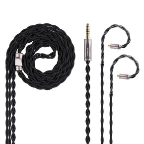 60saga HiFi IEM كابل فائق النقاء ECAP OCC سلك نحاسي 4.4 مللي متر OFC التوصيل VS 1960s 1950saga لـ Quintet MagicOne NOVA Himalaya