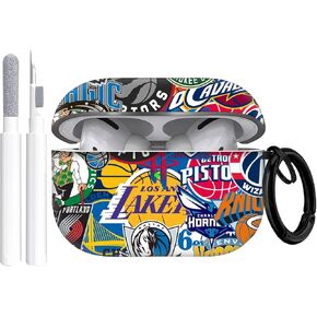 for Airpods Pro Case, Cute Cool Smiling Face Pattern TPU Soft Cases for Airpods Pro Case 1st Gen, Shockproof for Airpods Pro 2019 Case Men Women with Cleaner Kit & Keychain