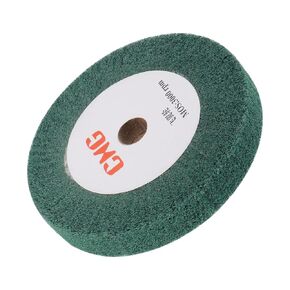 CoCud Drawing Flap Wheel, 200mm x 25mm (D x H) 240 Grit, Cloth Wheel Green - (Applications: for Burnishing Polishing)
