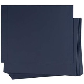 Sustainable Greetings 48-Pack Single Sided Award Certificate Holders - Bulk Certificate Holders for Graduation, Diploma, Employee Appreciation, Certification (fits 8.5x11, Black)