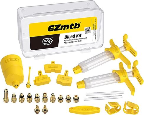 ROWYOU Brake Bleed Kit, Bicycle Bleeder Hydraulic Disc Brake Bleed Kit Tool Brake Bleed Kit for Shimano, TEKTRO Hydraulic Disc Brakes, Including High Performance Mineral Brake Fluid (120ml). in Saudi Arabia