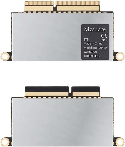 SSD 1 تيرابايت SSD لجهاز MacBook Pro A1708 (2016-2017) NVMe PCIe Gen3x4، SSD داخلي عالي الأداء، ترقية وتخزين موسع لجهاز MacBook Pro. (تيرابايت، 1) in Saudi Arabia