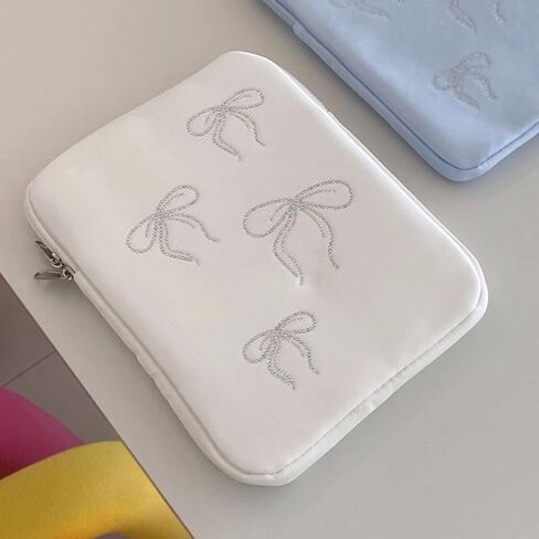 9-11 Inch Tablet Sleeve Case for iPad Pro 11 Air 4 10.2 Tab Protective Bag Bling Bowknot Crystal Studded Laptop Pouch Carrying Case in Saudi Arabia