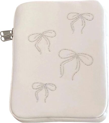 9-11 Inch Tablet Sleeve Case for iPad Pro 11 Air 4 10.2 Tab Protective Bag Bling Bowknot Crystal Studded Laptop Pouch Carrying Case in Saudi Arabia
