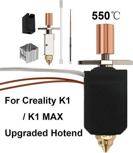 HzdaDeve 3D Printer Extruder Kit for Artillery Sidewinder X1 X2 Genius Heater Cartridge Thermistor NTC 100K Nozzle 1.75mm Filament in Saudi Arabia
