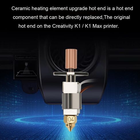 HzdaDeve 3D Printer Extruder Kit for Artillery Sidewinder X1 X2 Genius Heater Cartridge Thermistor NTC 100K Nozzle 1.75mm Filament in Saudi Arabia