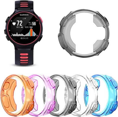 Senter TPU Case Cover for Garmin Forerunner 735XT，Soft Anti Drop TPU Protective Case Cover Skin for Garmin Forerunner 735XT Smart Watch in Saudi Arabia