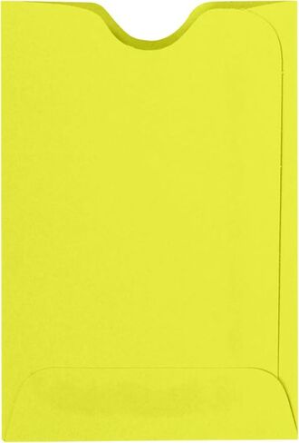 LUXPaper Tyvek Credit Card Sleeves | 2 1/4" x 3 1/2" | White | 14lb. Text | 1,000 Qty in Saudi Arabia