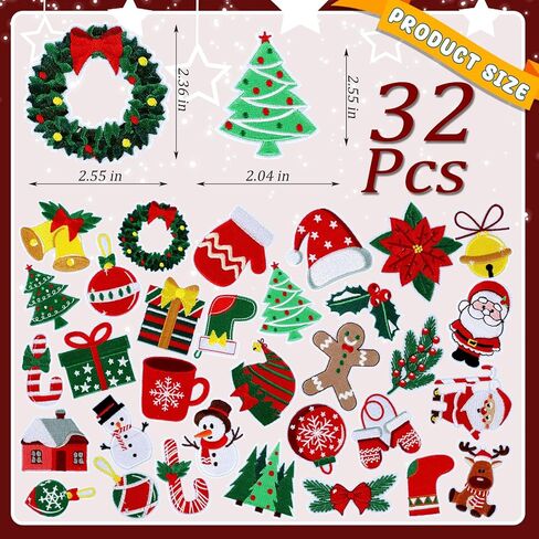 32 Pieces Summer Iron on Patches Cute Beach Theme Bikini Coconut Sunglasses Hat Sew on Embroidered Applique Repair Patch DIY Crafts Festive Gifts for Clothing Hat Shirt Bag Jeans DIY Decorations in Kuwait