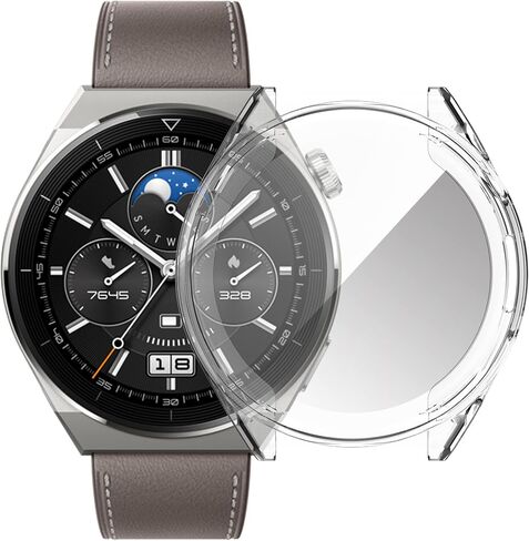 حافظات حماية للشاشة لساعة Huawei Watch GT3 Pro، حافظة حماية شاملة من مادة TPU بغطاء ممتص للصدمات مخصصة لساعة Huawei Watch GT3 Pro (46 ملم، 6 ألوان) in Saudi Arabia