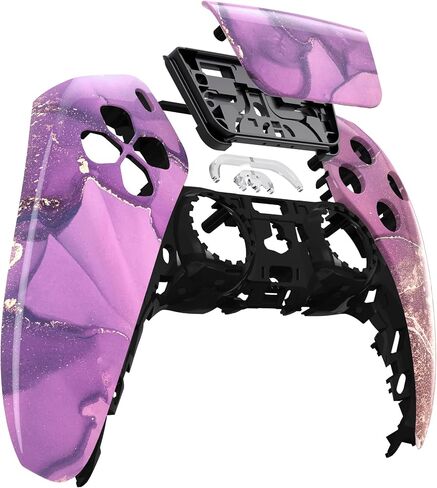 eXtremeRate Stars Explorer Front Housing Shell with Touchpad Compatible with ps5 Controller BDM-010 BDM-020 BDM-030 BDM-040, DIY Replacement Shell Custom Touch Pad Cover Compatible with ps5 Controller in Saudi Arabia