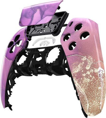 eXtremeRate Stars Explorer Front Housing Shell with Touchpad Compatible with ps5 Controller BDM-010 BDM-020 BDM-030 BDM-040, DIY Replacement Shell Custom Touch Pad Cover Compatible with ps5 Controller in Saudi Arabia